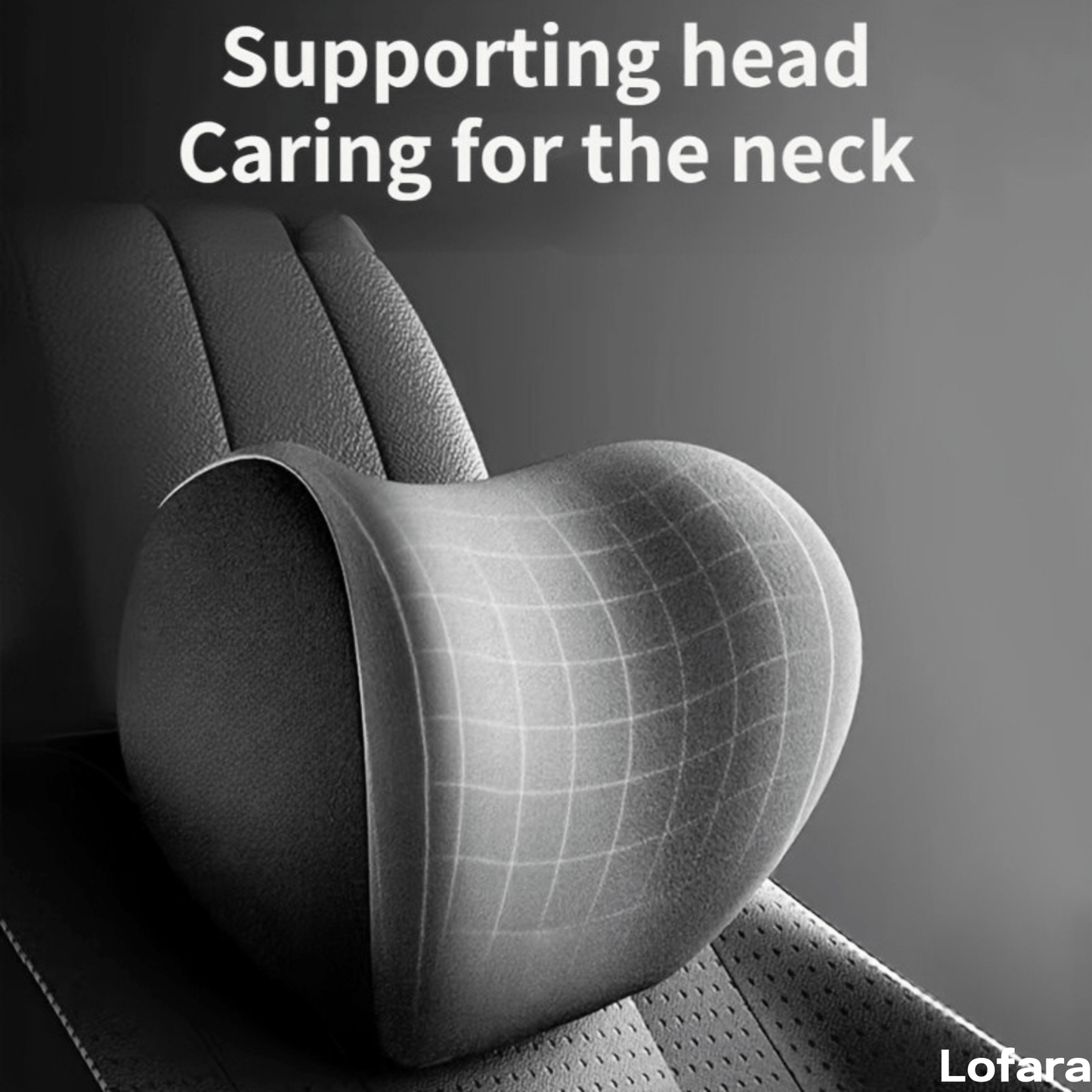 Ergonomic Car Seat Neck + Lumbar Support Pillow Set - Lofara