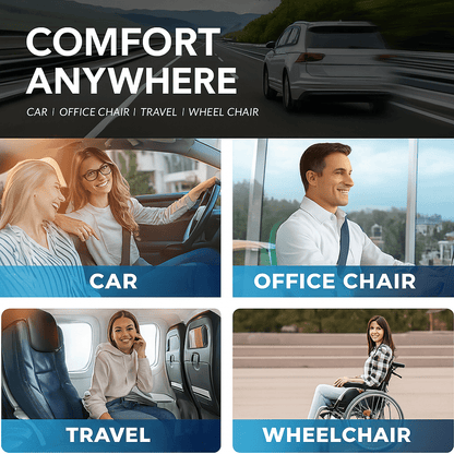Pain - Relief Memory Foam Seat Cushion - Lofara